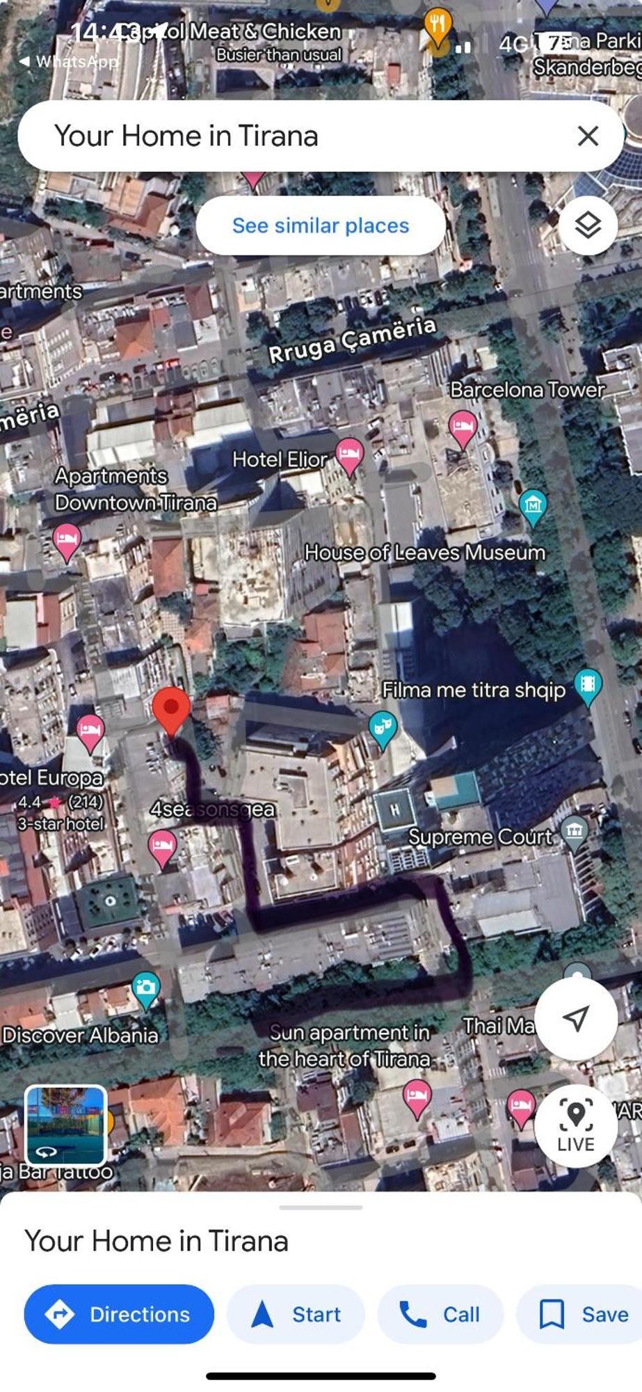 Your Home In Tirana Eksteriør billede